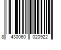 Barcode Image for UPC code 8430060020922