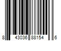 Barcode Image for UPC code 843036881546