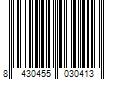 Barcode Image for UPC code 8430455030413