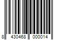 Barcode Image for UPC code 8430468000014