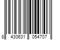 Barcode Image for UPC code 8430631054707