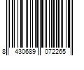 Barcode Image for UPC code 8430689072265