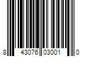 Barcode Image for UPC code 843076030010