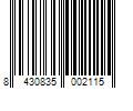 Barcode Image for UPC code 8430835002115