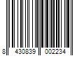 Barcode Image for UPC code 8430839002234