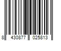 Barcode Image for UPC code 8430877025813