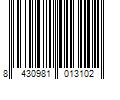 Barcode Image for UPC code 8430981013102