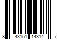 Barcode Image for UPC code 843151143147