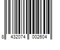 Barcode Image for UPC code 8432074002604