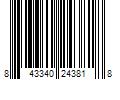 Barcode Image for UPC code 843340243818