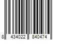 Barcode Image for UPC code 8434022840474