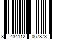 Barcode Image for UPC code 8434112067873