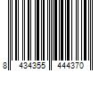 Barcode Image for UPC code 8434355444370