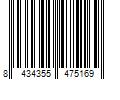 Barcode Image for UPC code 8434355475169