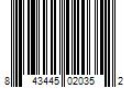 Barcode Image for UPC code 843445020352