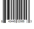 Barcode Image for UPC code 843445029553