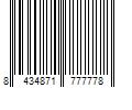 Barcode Image for UPC code 8434871777778