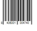 Barcode Image for UPC code 8435001004740