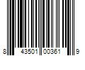 Barcode Image for UPC code 843501003619