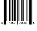 Barcode Image for UPC code 843591006385