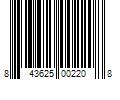 Barcode Image for UPC code 843625002208