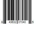 Barcode Image for UPC code 843632070405