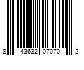 Barcode Image for UPC code 843632070702