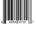 Barcode Image for UPC code 843654007007