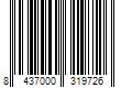 Barcode Image for UPC code 8437000319726