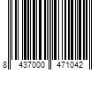 Barcode Image for UPC code 8437000471042