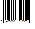 Barcode Image for UPC code 8437000810322