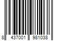 Barcode Image for UPC code 8437001981038