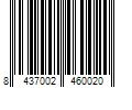 Barcode Image for UPC code 8437002460020