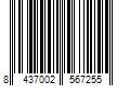 Barcode Image for UPC code 8437002567255