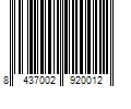 Barcode Image for UPC code 8437002920012