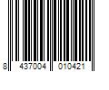 Barcode Image for UPC code 8437004010421