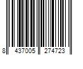 Barcode Image for UPC code 8437005274723