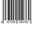 Barcode Image for UPC code 8437009554760