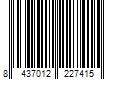 Barcode Image for UPC code 8437012227415