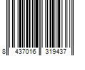 Barcode Image for UPC code 8437016319437