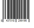 Barcode Image for UPC code 8437018299195