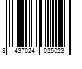 Barcode Image for UPC code 8437024025023