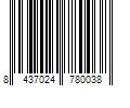 Barcode Image for UPC code 8437024780038