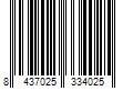 Barcode Image for UPC code 8437025334025