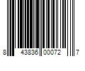 Barcode Image for UPC code 843836000727