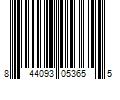 Barcode Image for UPC code 844093053655