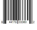 Barcode Image for UPC code 844178033602