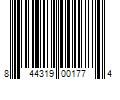 Barcode Image for UPC code 844319001774