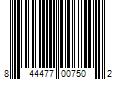 Barcode Image for UPC code 844477007502