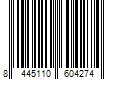 Barcode Image for UPC code 8445110604274